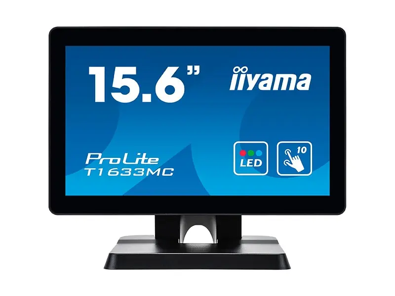 Vorderansicht iiyama ProLite T1633MC 15,6 Zoll Monitor