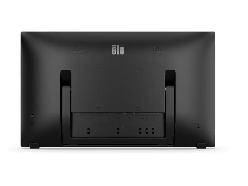 Rückseite eines Elo Touchmonitors mit Anschlüssen