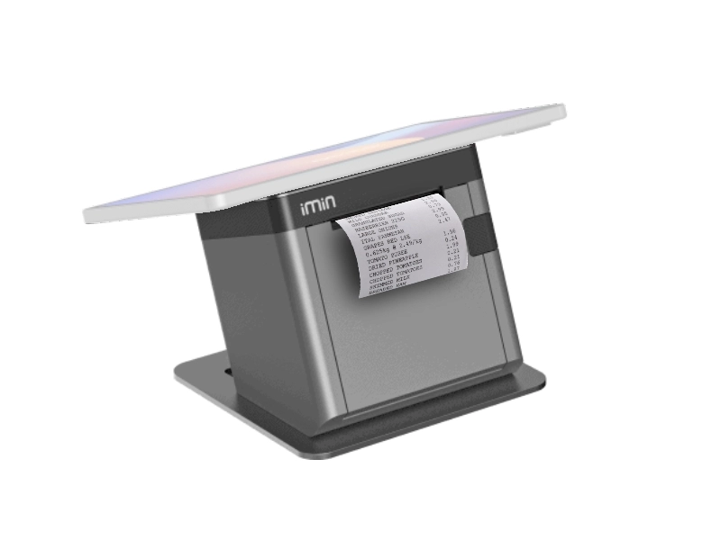 Imin Docking Station für Falcon 2 mit integriertem 80-mm-Bondrucker für POS-Kassenlösung