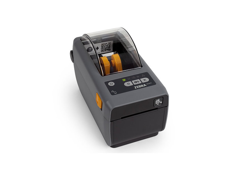 Etikettendrucker Zebra ZD611, thermodirekt, USB + Bluetooth + Ethernet + WLAN, Label Taken Sensor, schwarz, ZD6A022-D4EB02EZ