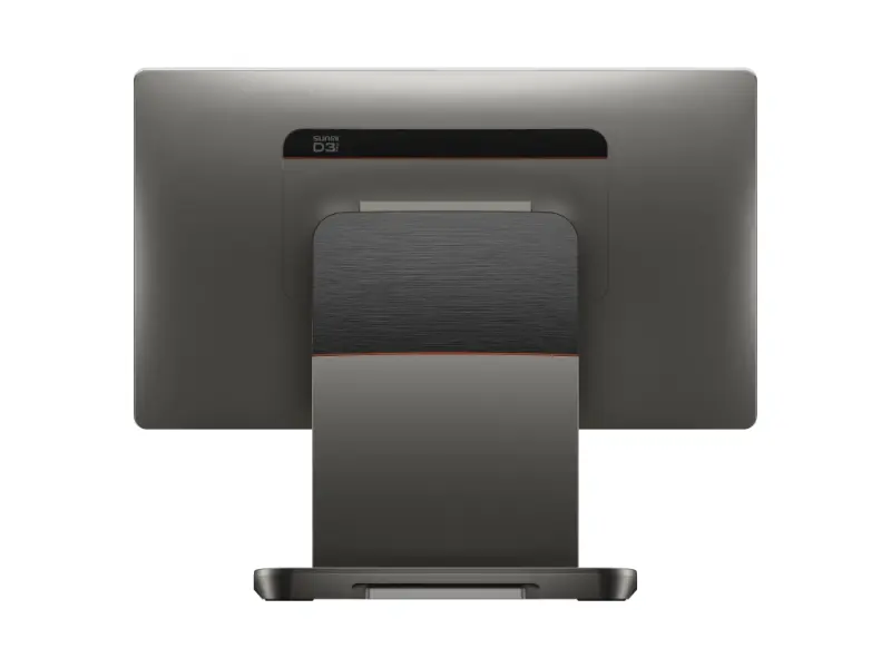 SUNMI D3i All-in-One-Kasse von hinten