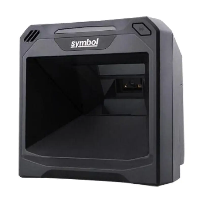 Schwarzer Symbol Barcode-Scanner für den Kassentisch