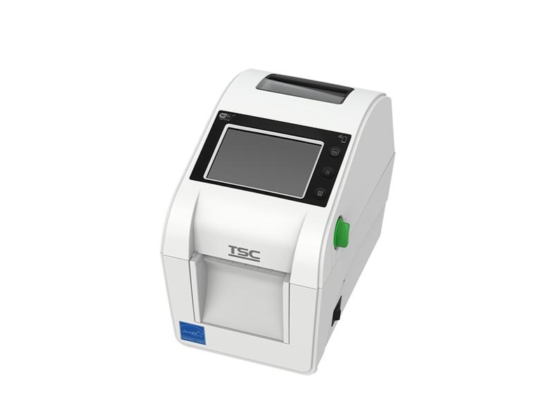 DH220THC - Etikettendrucker für das Gesundheitswesen, thermodirekt, 203dpi, USB + RS232 + Ethernet, 3.5-LCD-Farb-Touchscreen, weiss, DH220HC-A001-0002