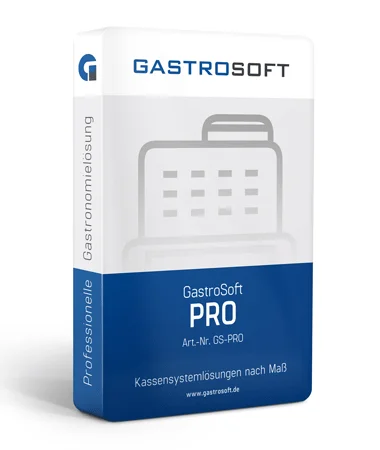 Softwarepackung GastroSoft PRO Kassensystem Gastronomie