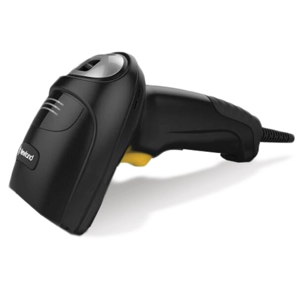 Schwarzer kabelgebundener Hand-Barcodescanner