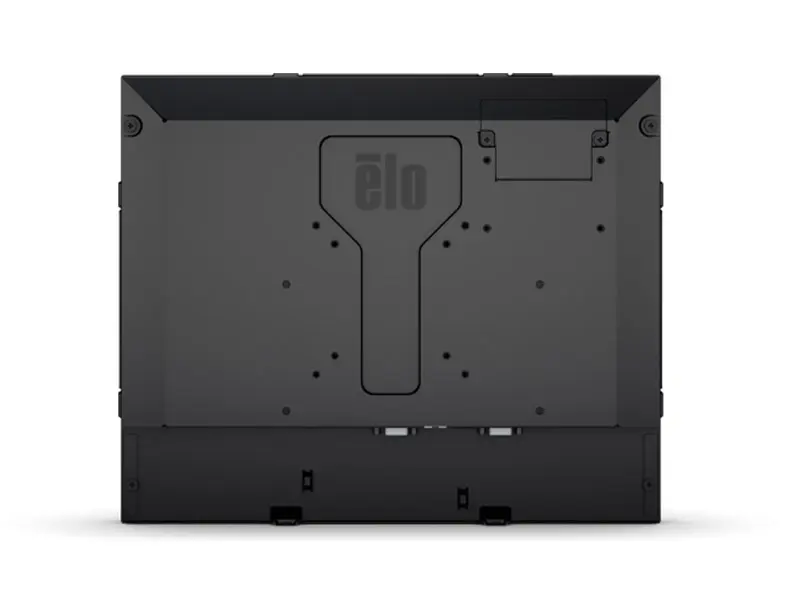 Rückseite eines Elo Touchscreen-Monitors mit VESA-Halterung