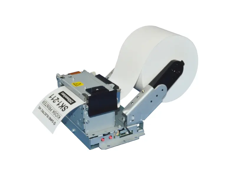Kompakter Kiosk Thermodrucker mit Papierrolle