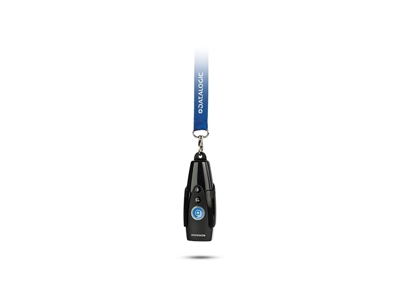 Kompakter Datalogic Bluetooth Barcode-Scanner am Lanyard