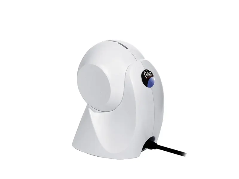 Weißer Orbit Barcode-Scanner mit Kabelanschluss