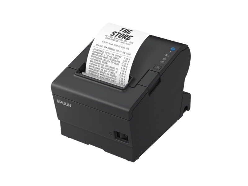 Bondrucker Epson TM-T88VII-B - feste Schnittstelle, 2 x USB-Host + Ethernet, 80mm, schwarz, C31CJ57152 Bondrucker Epson TM-T88VII-B - feste Schnittstelle, 2 x USB-Host + Ethernet, 80mm, schwarz, C31CJ57152