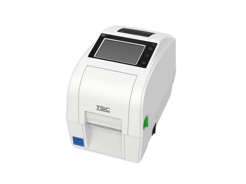 Etikettendrucker  TSC TH220THC HealthCare, thermotransfer, 203dpi, USB + RS232 + Ethernet, 3.5-LCD-Farb-Touchscreen, weiss, TH220HC-A001-0002