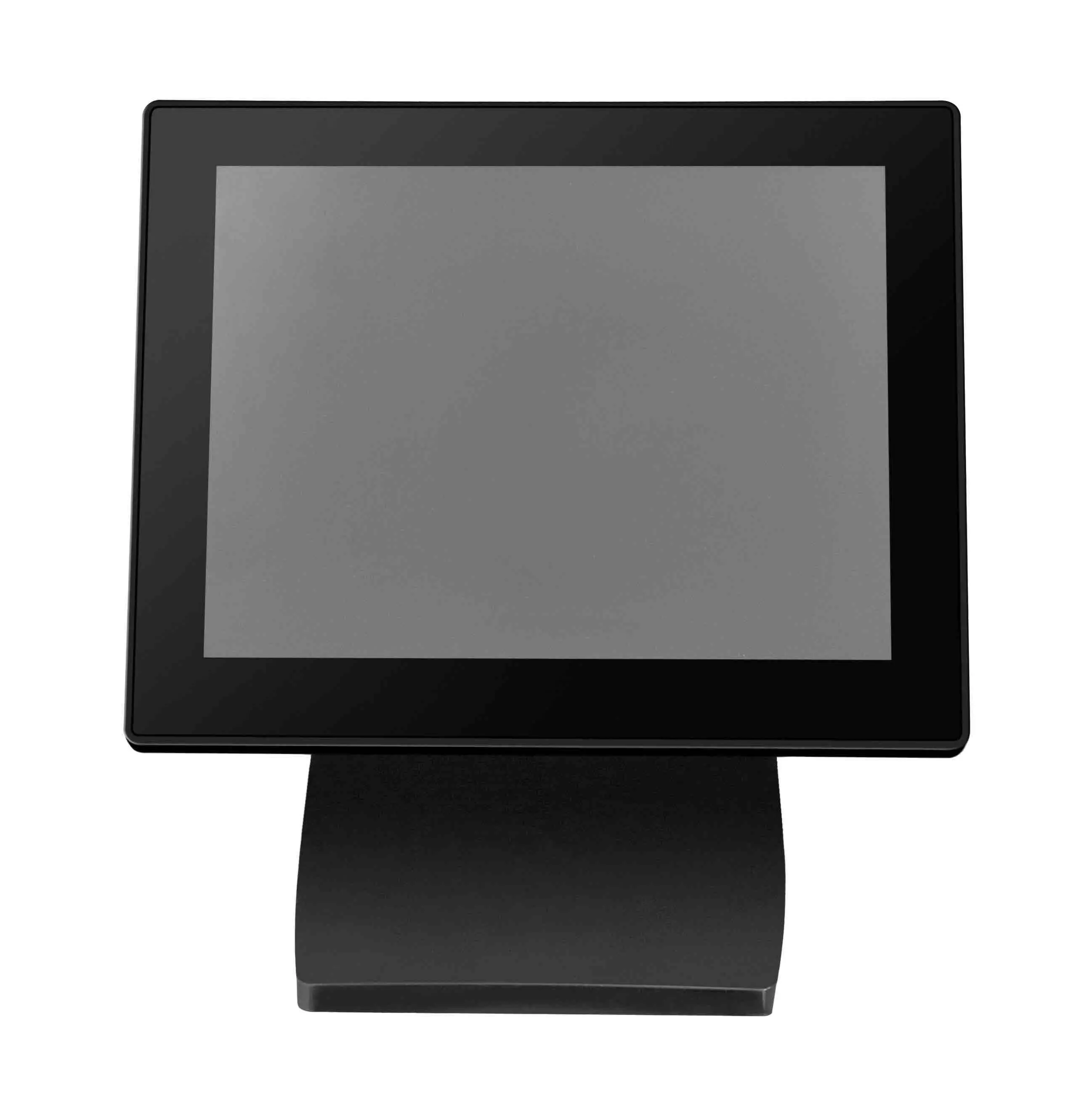 Schwarzes Touchscreen Kassensystem auf Standfuß