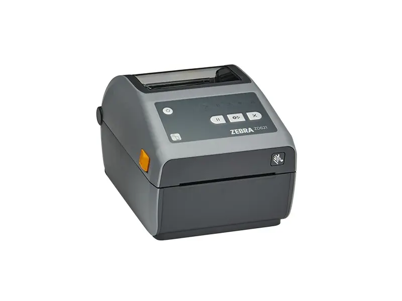 Zebra ZD621 kompakter Desktop-Etikettendrucker grau