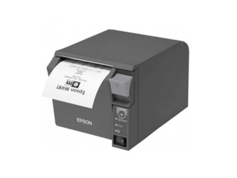 Küchendrucker Bondrucker Epson TM-T70II mit Frontausgabe, 80mm, Abschneider, USB + Ethernet, dunkelgrau C31CD38022A1 Küchendrucker Bondrucker Epson TM-T70II mit Frontausgabe, 80mm, Abschneider, USB + Ethernet, dunkelgrau C31CD38022A1