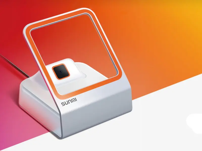 SUNMI Barcode-Scanner in modernem Design