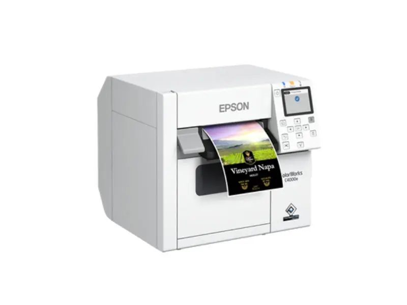Epson ColorWorks C4000e Etikettendrucker mit Farbdruck