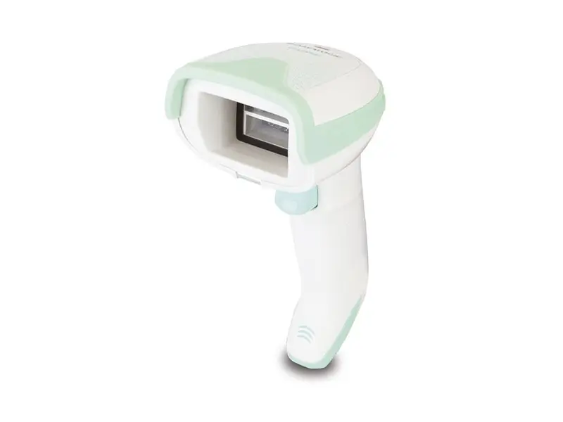 Weiß-grüner medizinischer Hand-Barcodescanner
