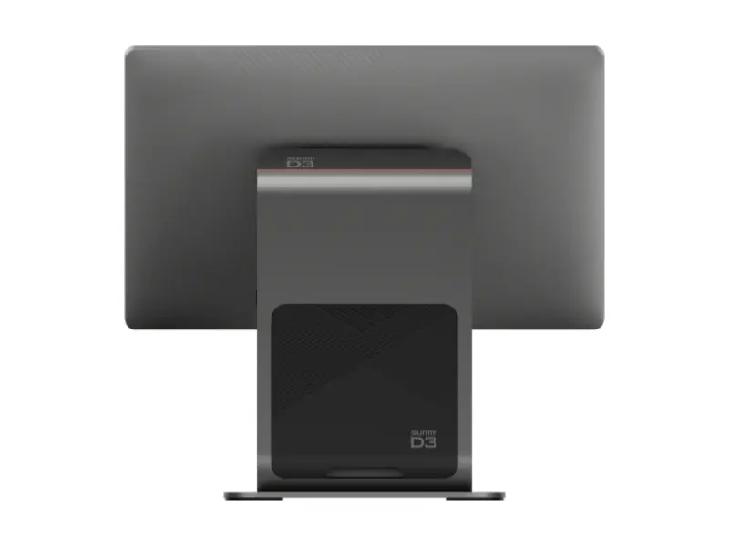 Rückansicht des Sunmi D3 All-in-One Kassensystems