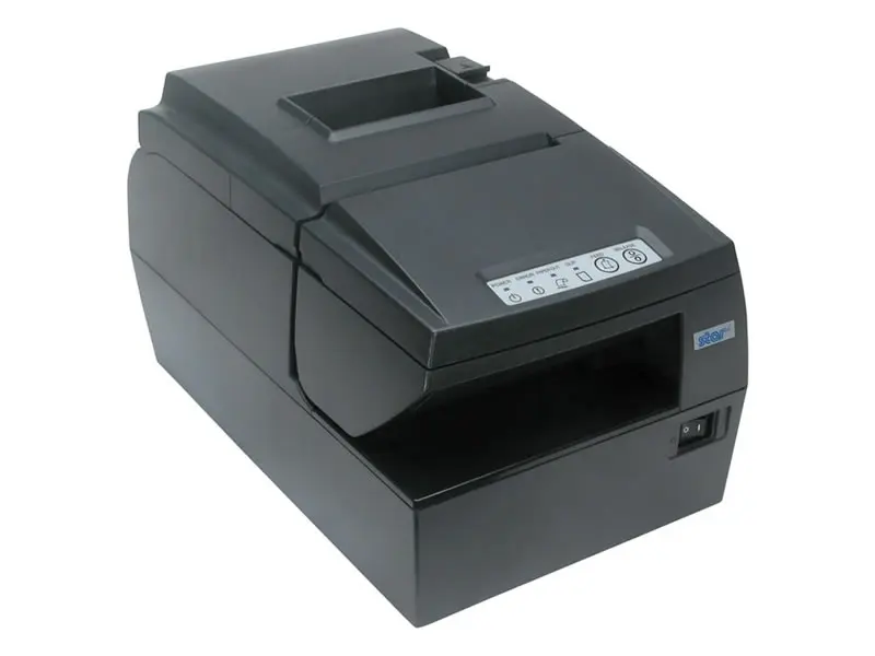 Schwarzer Belegdrucker für POS-Kassensysteme