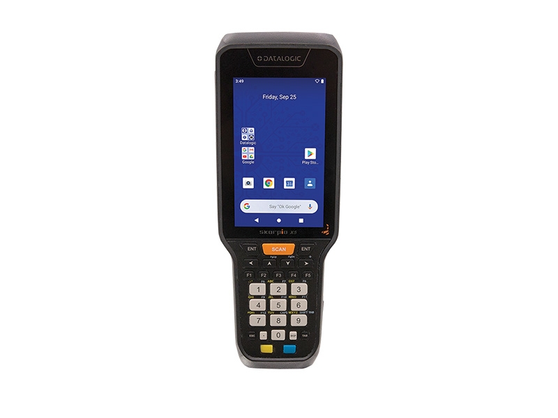 Mobiler Computer Datalogic Skorpio X5 Handheld, Android 10, 2D, 3GB RAM/32GB Flash, 28 numerische Tasten, 943500041