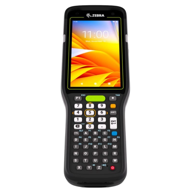 Zebra mobiler Computer mit Touchdisplay und alphanumerischer Tastatur für Lager, Logistik und Barcode-Erfassung