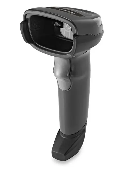 Grauer Hand-Barcodescanner für 1D und 2D Barcodes