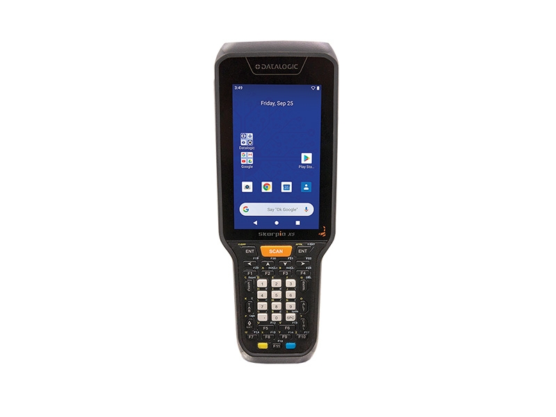 Mobiler Computer Datalogic Skorpio X5 Handheld, Android 10, 2D QR Code, 4GB RAM/64GB Flash, 38 funktionale Tasten, 943500014