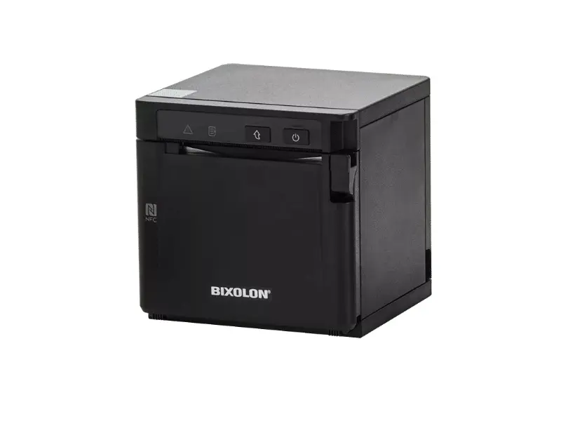 Schwarzer Bixolon POS-Thermodrucker, kompakt und modern