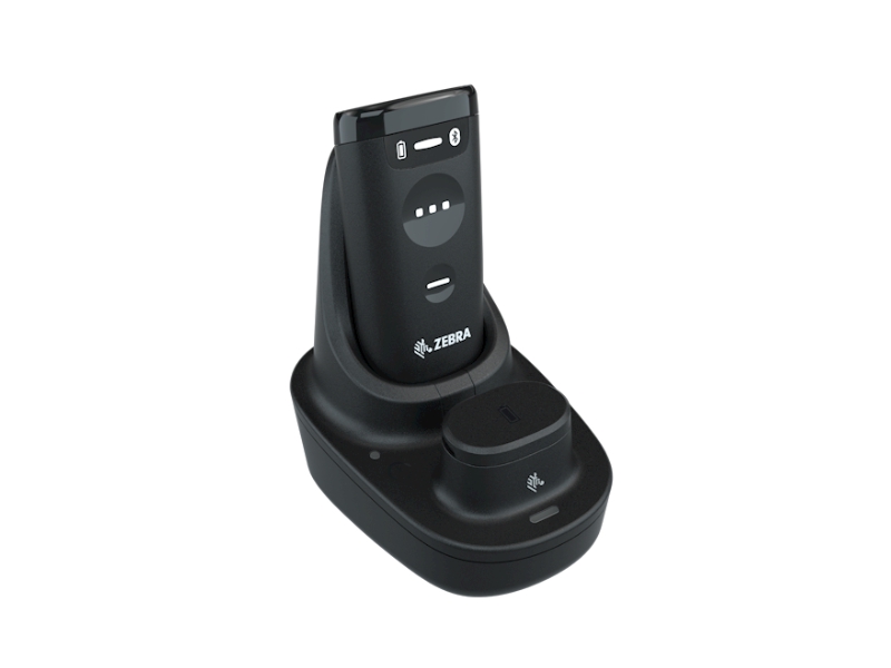 CS6080 - Kabelloser Taschenformat-Scanner, 2D-Imager, Bluetooth, USB-KIT, Halsschlaufe inkl. Hülle, schwarz, CS6080-SR40000TSVW