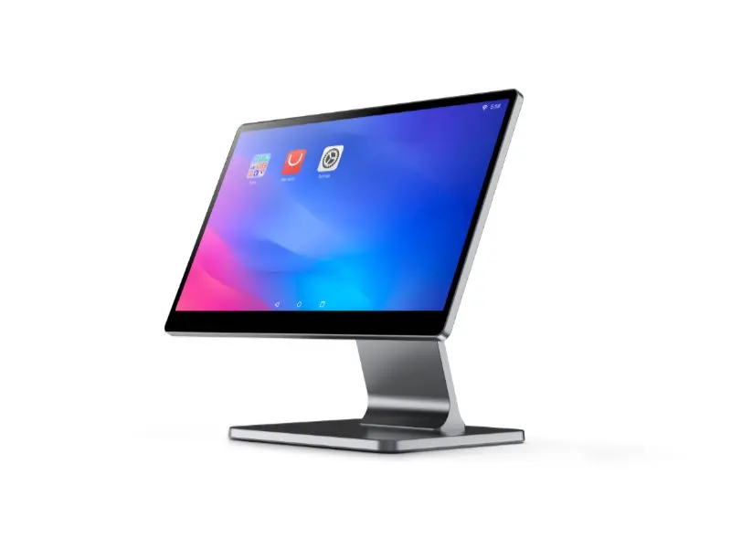 Moderner All-in-One Touchscreen Monitor auf Standfuß