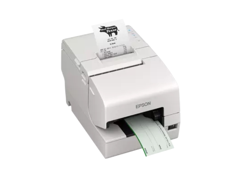 Hybriddrucker Epson TM-H6000VI - RS232 + USB + Ethernet, weiss Ohne Schnittstellenkabel, inkl. Netzteil und Netzkabel, C31CL25101