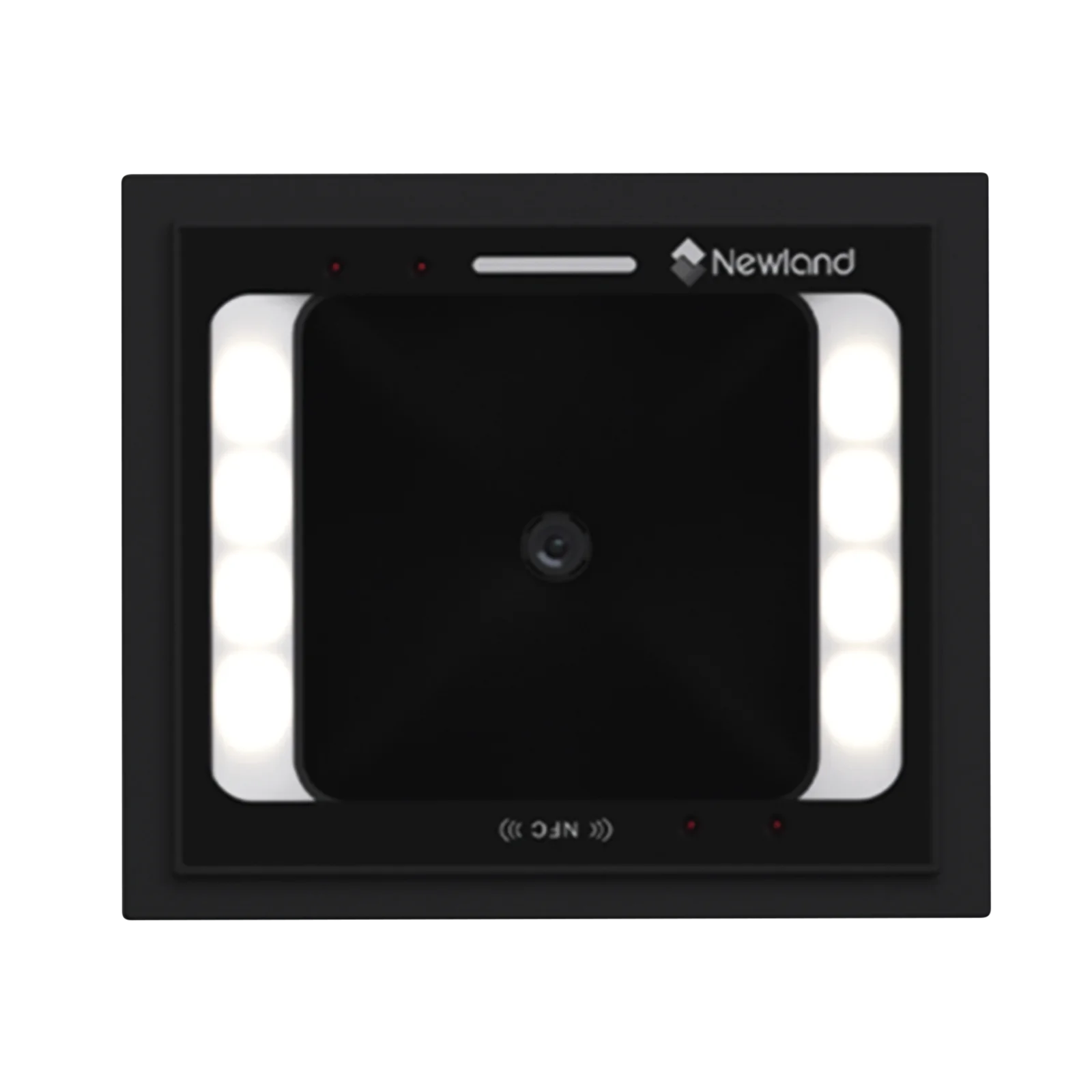 Schwarzer Newland Einbau-Barcodescanner mit NFC-Funktion
