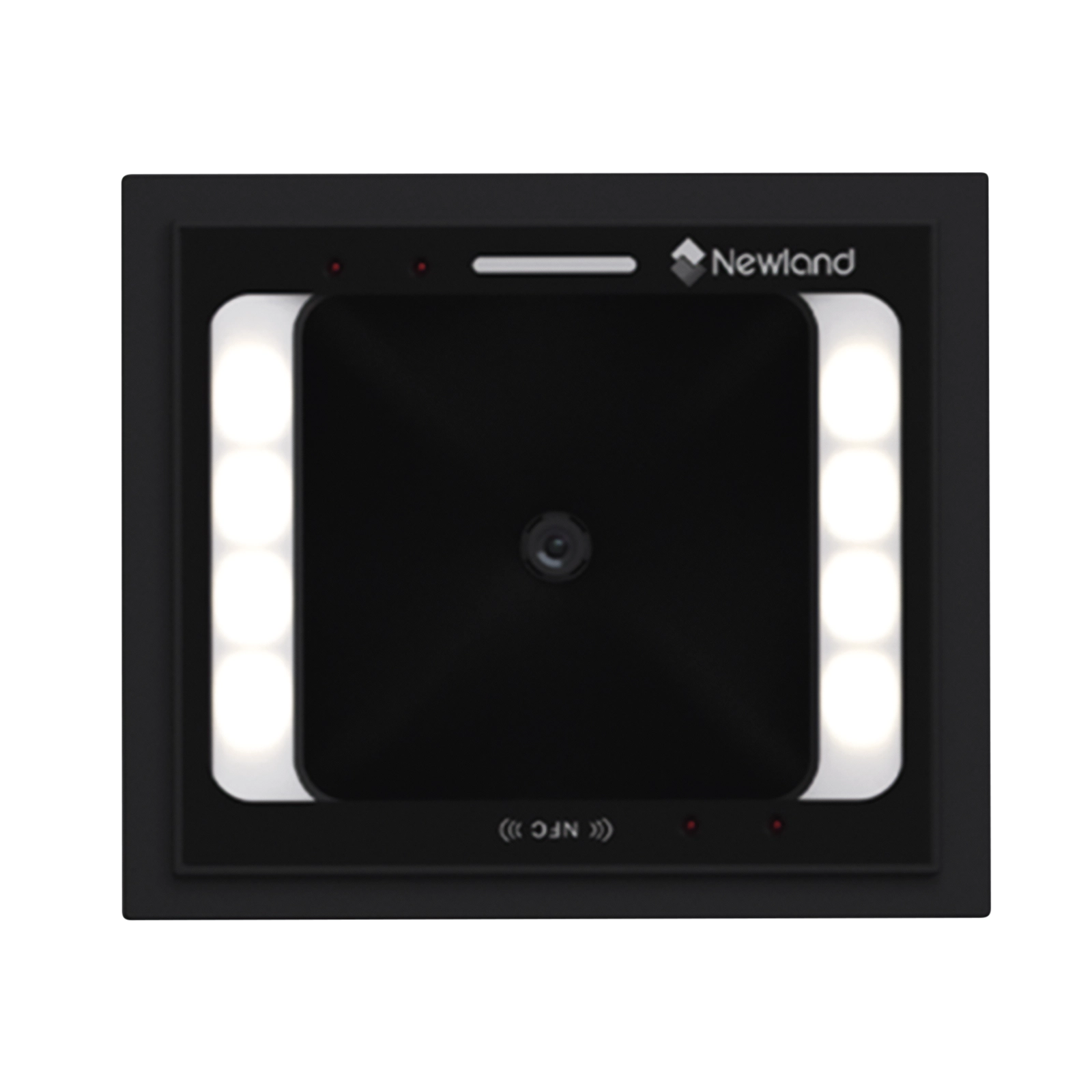 Schwarzer Newland Einbau-Barcodescanner mit NFC-Funktion