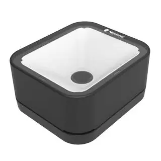 Schwarze quadratische Einbauspüle mit Ablauf