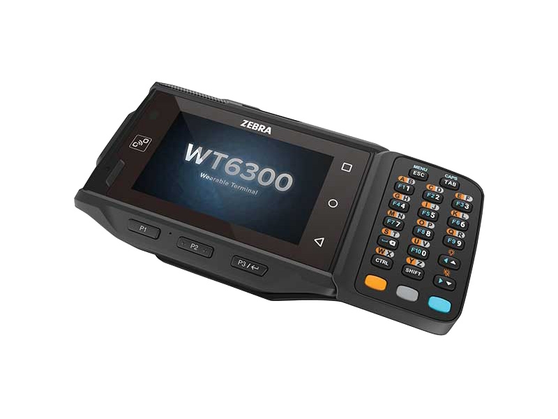 Mobiler Computer Zebra WT6300 mit Android 10, USB + Bluetooth + WLAN, alphanumerisches Tastenfeld, Hochleistungs-Akku, WT63B0-KX0QNERW