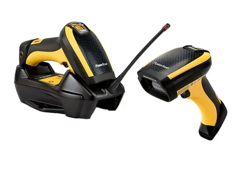 Datalogic PowerScan Handscanner mit Ladestation