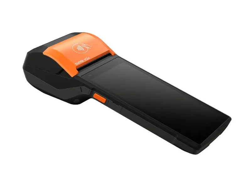 Mobiles SUNMI V2s Android-POS-Terminal mit Belegdrucker