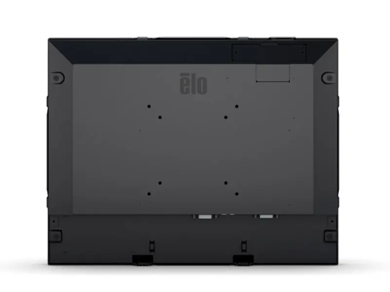Rückansicht eines Elo Monitors mit VESA-Bohrungen