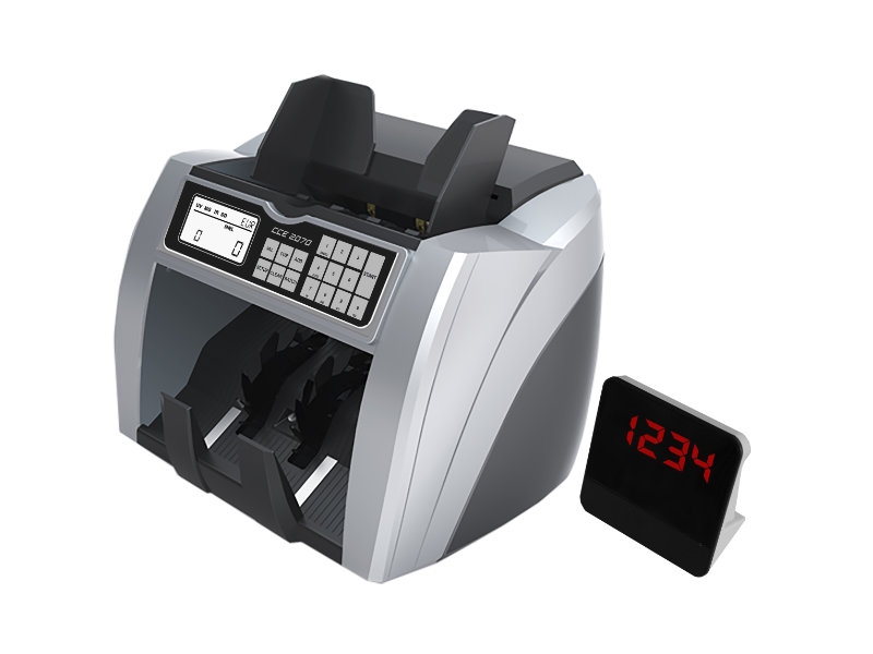 Banknotenzähler Cash Concepts CCE 2070 mit PSVC-Technologie, Zählung von sortierten Banknoten mit Falschgelderkennung Banknotenzähler Cash Concepts CCE 2070 mit PSVC-Technologie, Zählung von sortierten Banknoten mit Falschgelderkennung