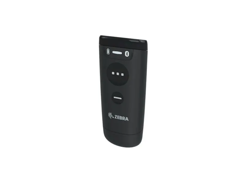 Zebra mobiler Bluetooth Barcodescanner in Schwarz