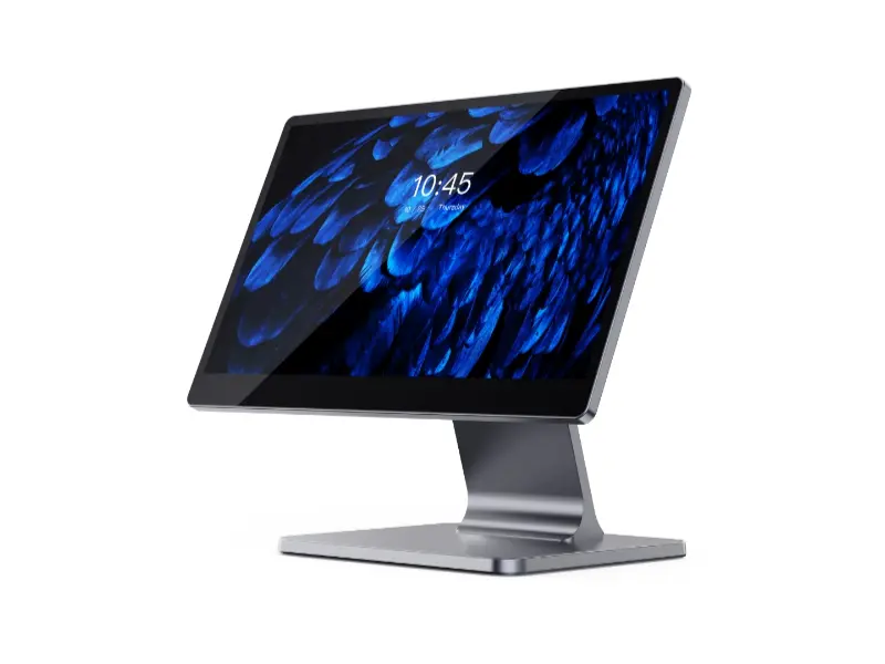 Seitlich stehender All-in-One Touchscreen-Monitor
