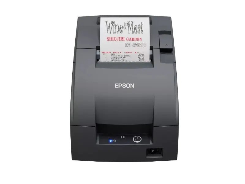 Epson Kassendrucker druckt einen Restaurantbeleg
