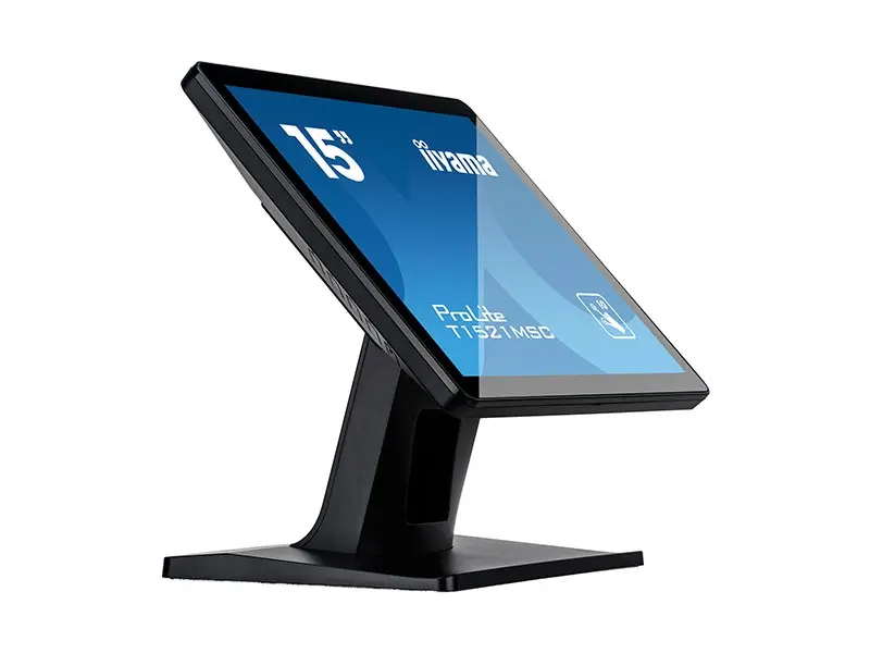 Seitenansicht iiyama ProLite T1521MSC 15 Zoll Touchmonitor
