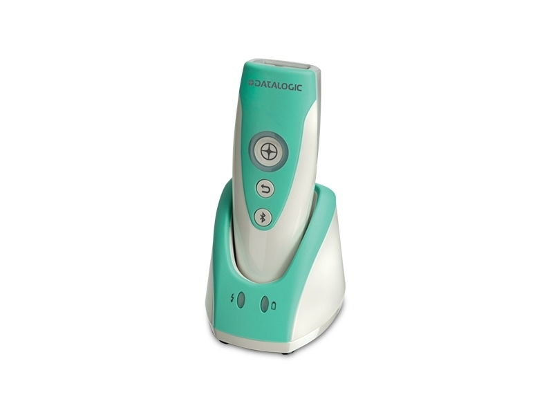 1D/2D Bluetooth Datalogic RIDA DBT6420 Healthcare-Barcodescanner, weiß, USB, DBT6420-HC-BTK1 1D/2D Bluetooth Datalogic RIDA DBT6420 Healthcare-Barcodescanner, weiß, USB, DBT6420-HC-BTK1