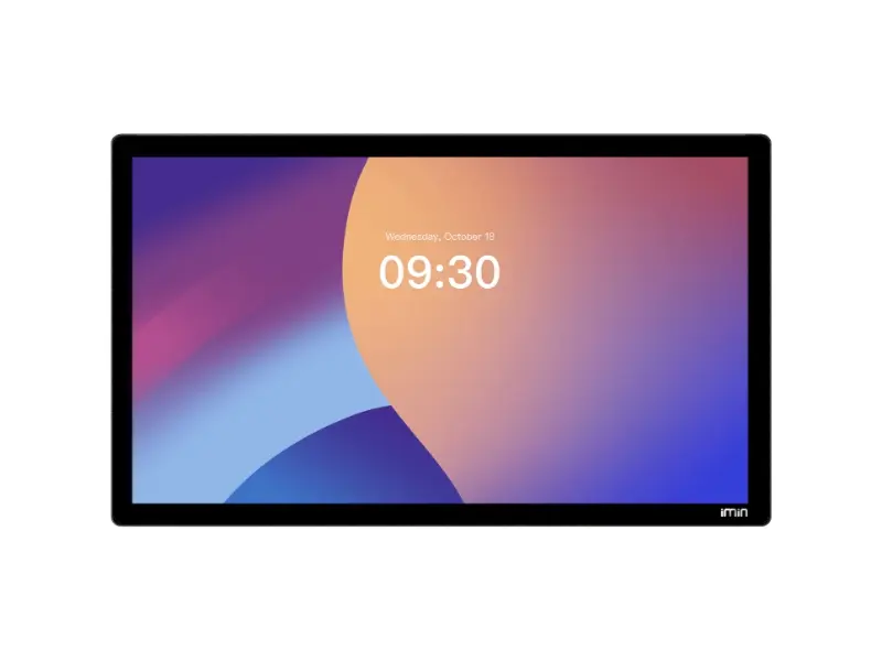 Schwarzes IMIN Tablet mit 15,6 Zoll Touchscreen-Display