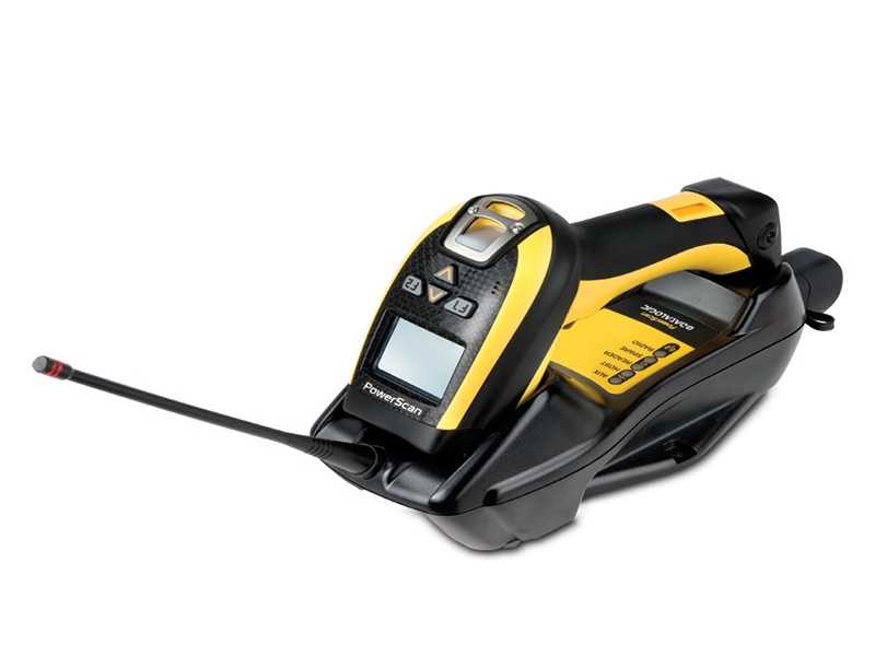 1D/2D Datalogic PowerScan PM9100 Barcodescanner RS232-KIT - inkl. Linear Imager mit Display (4 Tasten), Basis-Ladegerät, RS232-Kabel, Netzteil und Netzteil-Adapter, PM9100-D433RBK20 1D/2D Datalogic PowerScan PM9100 Barcodescanner RS232-KIT - inkl. Linear Imager mit Display (4 Tasten), Basis-Ladegerät, RS232-Kabel, Netzteil und Netzteil-Adapter, PM9100-D433RBK20