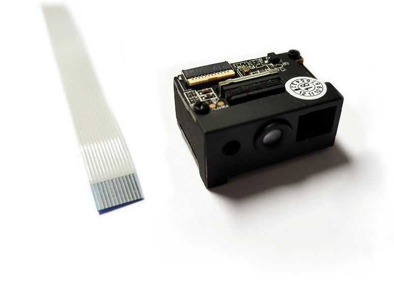 Kompakter Laser-Entfernungssensor mit Anschlusskabel