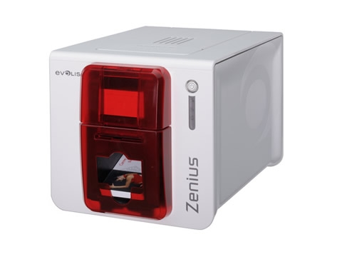 Kartendrucker Farbe Evolis Zenius Classic, USB, rot, ZN1U0000RS Kartendrucker Farbe Evolis Zenius Classic, USB, rot, ZN1U0000RS