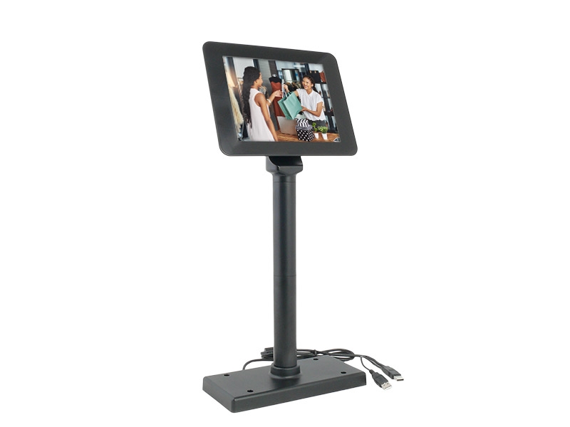 Kassenmonitor 8 Zoll Artdev SD800, True Flat Display, USB Anschluss, schwarz, SD800-U Kassenmonitor 8 Zoll Artdev SD800, True Flat Display, USB Anschluss, schwarz, SD800-U