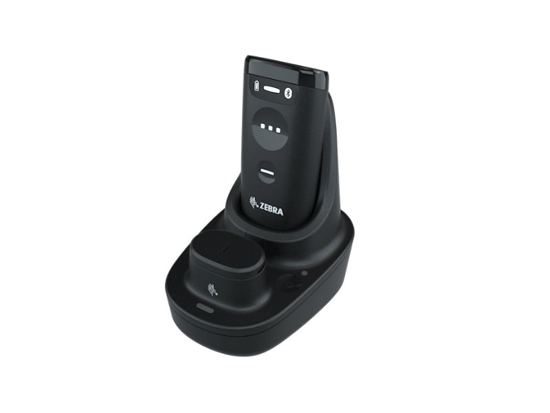 1D/2D Bluetooth Zebra CS6080 Taschenformat-Barcodescanner, USB-Kabel KIT, schwarz, CS6080-SR400004SVW